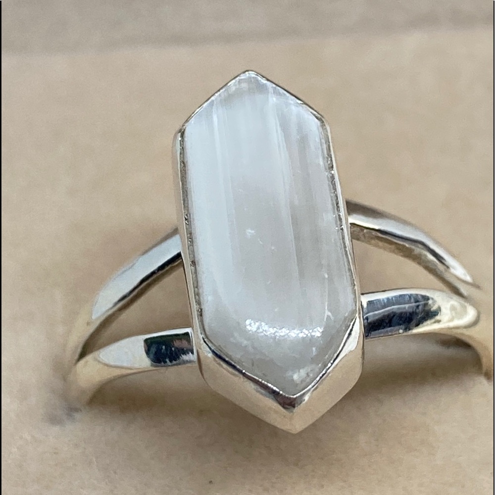 🆕 SELANITE BLADE RING SIZE 8 - Picture 8 of 9